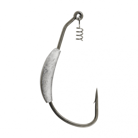Weighted Offset Worm Hook